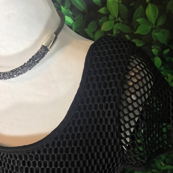 Neckless Rhinestone Chrystal Choker Dark Gray - Picture 4 of 7